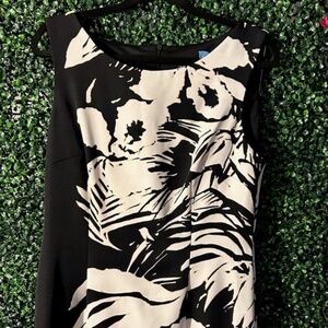 Connected Apparel B&W Dress